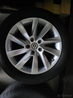 Alu kola TPMS Passat B8-Suberb R17 - 7Jx17-ET40 -215/55/R17 - 5