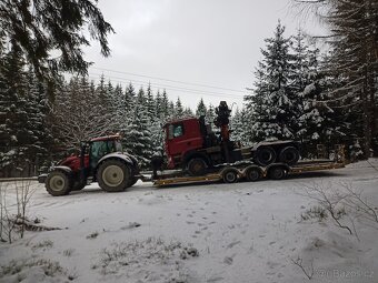podvalník na převoz lesní techniky - 5