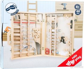 Small Foot dětský dřevěný kufřík s nářadím Deluxe - 5