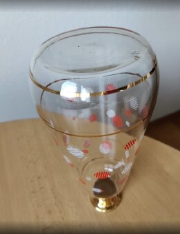 retro čs. skl. karafa v brusel. stylu BOROCRYSTAL - 5