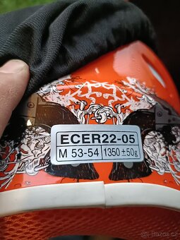 Moto helma Nitro Extreme Junior, vel. M - 5