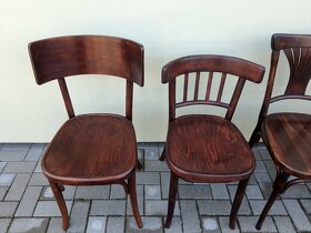 Ohýbané židle "thonetky" po renovaci - 5