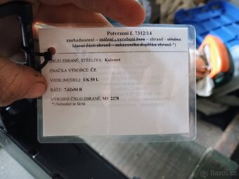 Kulomet UK 59 znehodnocený - lehká hlaveň - 5