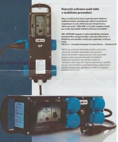Celogumový mobilní rozvaděč  4x230V - 5