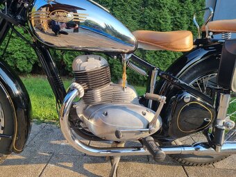 Jawa 250/11 pérák 1948 s TP po kompletní renovaci. - 5