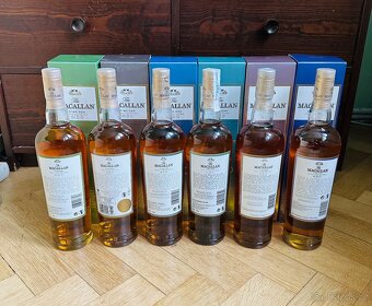 MACALLAN FINE OAK KOLEKCE MASTERS 10 12 15 17 18 YR - 5