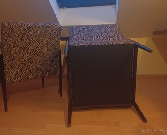 Retro křesla po repasi/ cena za pár - 5