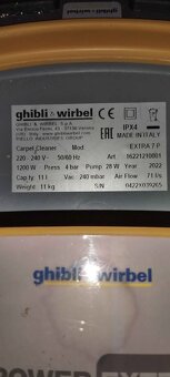 Profi čistič koberců Ghibli Extra 7 P - 5