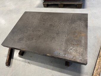 Litinová deska , svařovací - upínací - rovnací stůl -více ks - 5