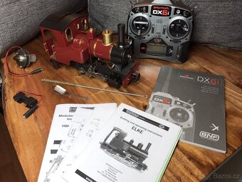 Parní lokomotiva na uhlí, rozchod 2 m, 45 mm - 5