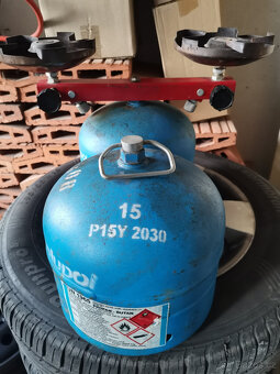 PB vařič + 2x 2kg propan butan lahev - 5