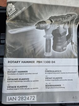 Vrtací kladivo Parkside - 5