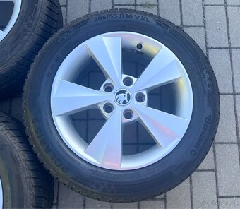 Octavia - 16" Velorum + zimní 205/55 R16 Barum 9mm - 5