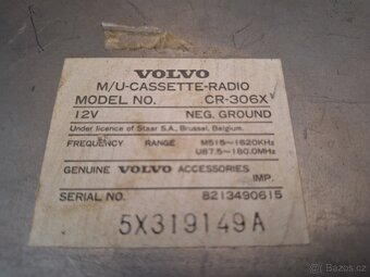 Volvo CR-306X autoradio - 5