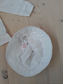 Krajková halenka a klobouček vel. 74 - 80 - 5