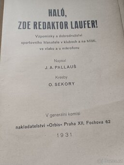 Zde redaktor Laufer autogram - 5