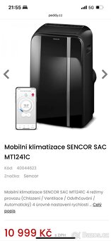 Mobilní klimatizace SENCOR SAC MT1241C - 5