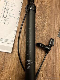 Teleskopická sedlovka Force Dropper 31.6/440mm (125mm zdvih) - 5