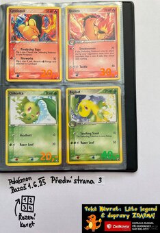 Kusové karty TCG Pokémon STARÉ PŘES 20LET (ORIGINÁL) - 5