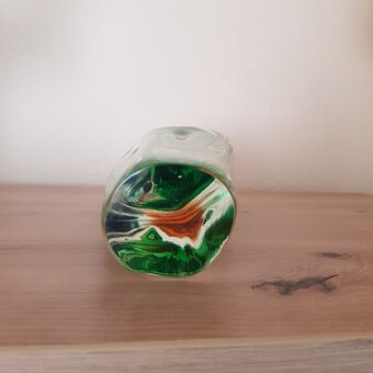 Váza hutní sklo - 5