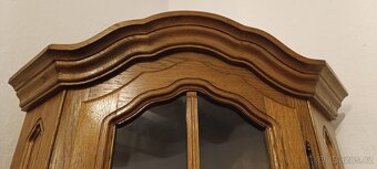 Rustikální rohový příborník, masív, Nábytek s příběhem - 5