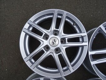 Alu disky Hyundai, 16", 5x114.3 , ET 42,5 , šíře 6,5J - 5