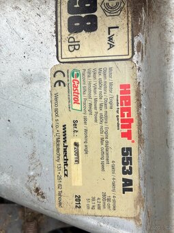 Benzinová sekačka s pojezdem - 5