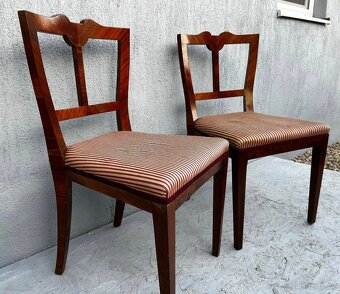 Stoličky Biedermeier - 5