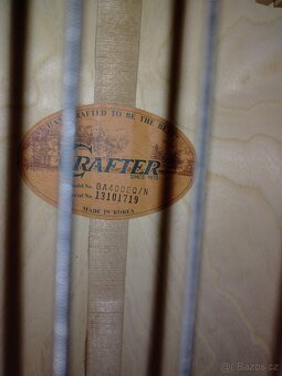 ZAMLUVENO Akustická basová kytara Crafter BA-400EQ/N - 5