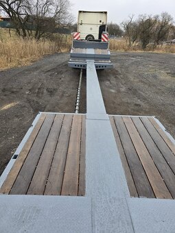 NÁVĚS PLOŠINOVÝ NOOTEBOOM r.2011, roztahovací o 8m - 5