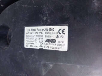 Elektrický ohradník AKO Mobil Power AN5500 4,8J - 5