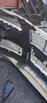 Predni naraznik audi A8 4E D3 face lift mlhovka - 5