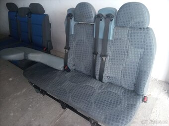 PRODÁM TROJSEDAČKY S PÁSY FORD TRANSIT - 5