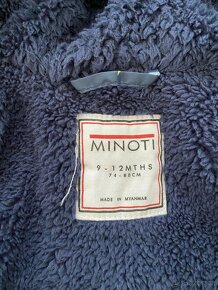 Chlapecká zimní bunda Minoti vel.74/80 - 5