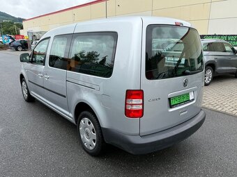 ► VW CADDY MAXI 2,0 CNG MPI - 7 MÍST, TOP KM ◄ - 5