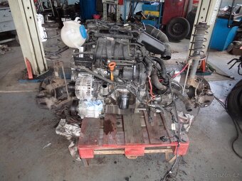 Motor ŠKODA 1.6 mpi 75kw kod: BSE 92000km - 5