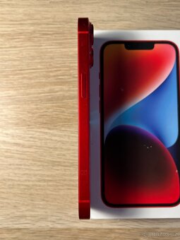 Apple iPhone 14 128GB červená - KONDICE BATERIE 98% - 5