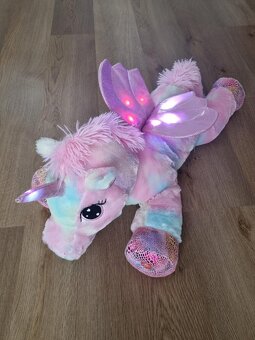 Plyšový jednorožec 60cm - svítí a hraje - 5