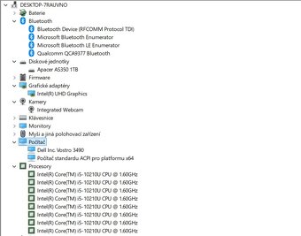 Dell Vostro 3490,i5-10210U,Win 11,SSD 1TB,RAM 8GB,displej 14 - 5