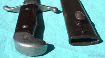 Argentinská vojenská mačeta/tesák M1909 - 5