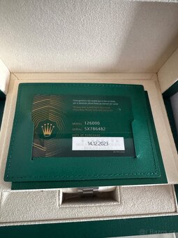 ROLEX OYSTER PERPETUAL 36 MM BLUE - 5