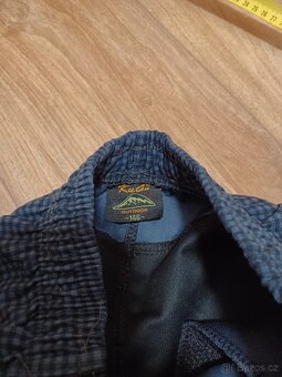 Kugo chlapecké kalhoty modré 146 reflexní kapsy - 5