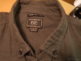 Pánská vzorovaná košile F&F/XL-L/2x62cm - 5