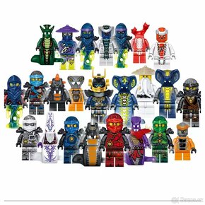 Figurky Ninjago (24ks) typ lego 1 - nove, nehrane - 5