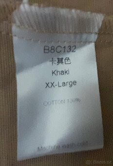 Lehká bavlněná bunda, vel. XL, nové - 5