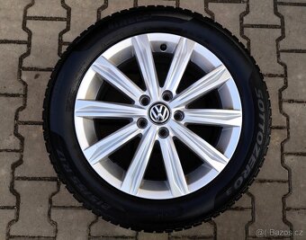 Alu kola originál Volkswagen Touran II 5x112 R17 Stockholm - 5