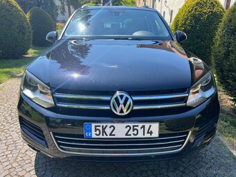VW Touareg 3,0 TDI 176kW 6/2011 pružiny, tažné na 3,5t - 5