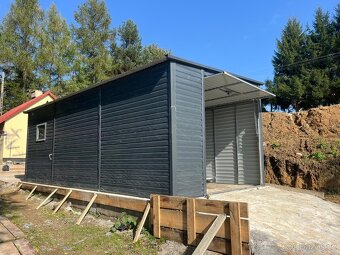 Plechová garáž 3,5x6m - 5
