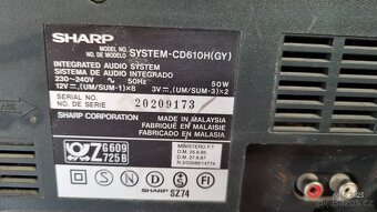 Radiomagnetofon SHARP - 5