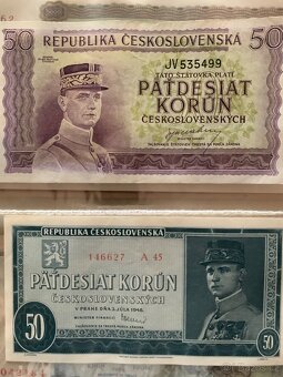 Sbírka bankovek 1.pol.min.st. - 5